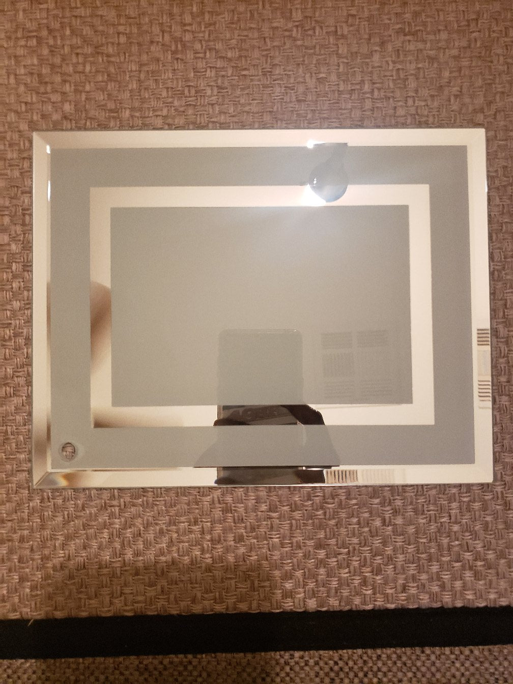 Glass Picture Frame with Double border