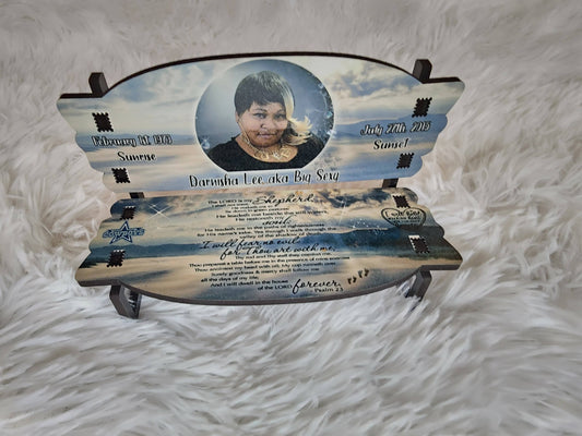Memorial Bench what an amazing keepsake