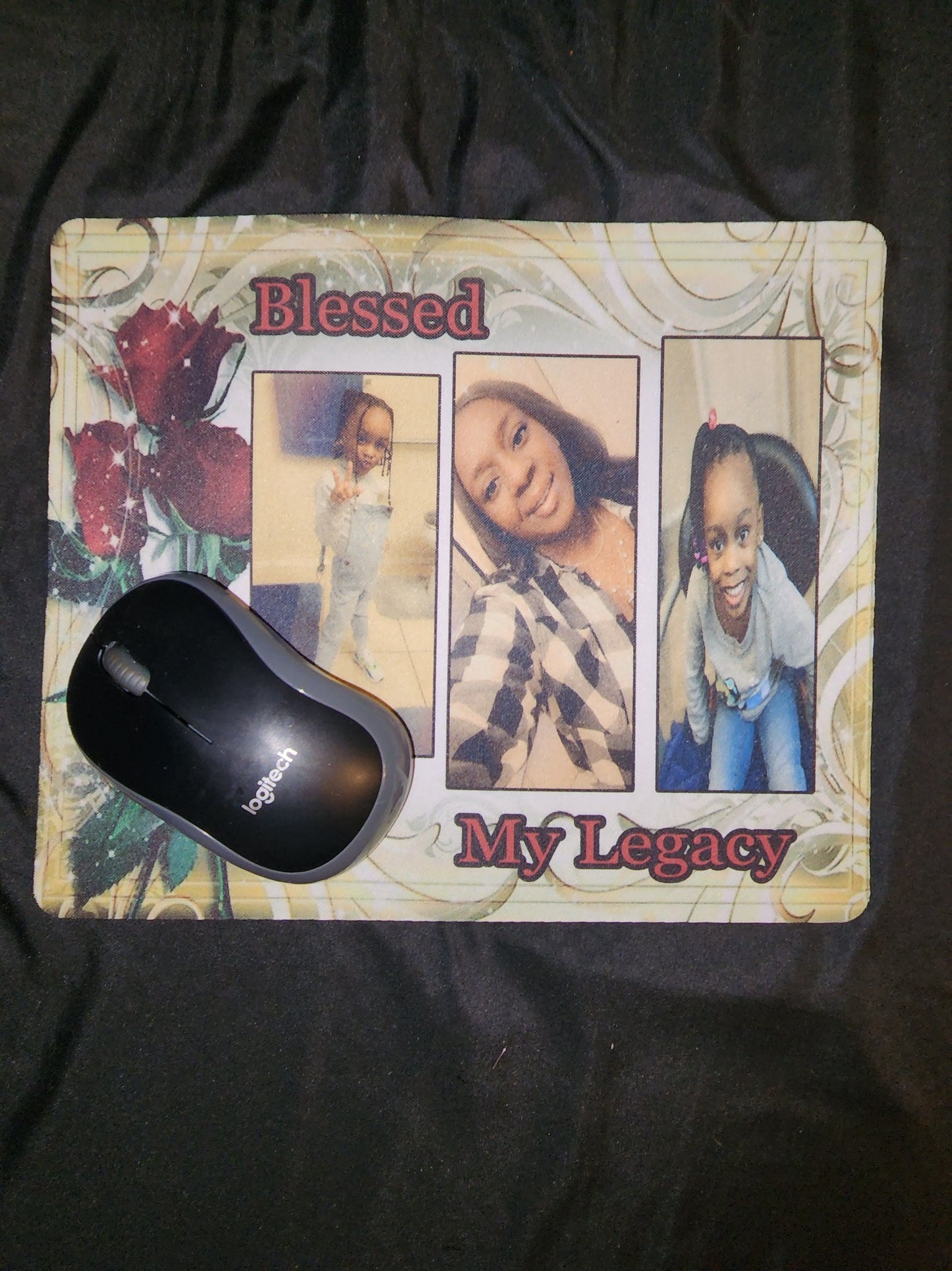 Custom to make any space a little more classy mouse pad